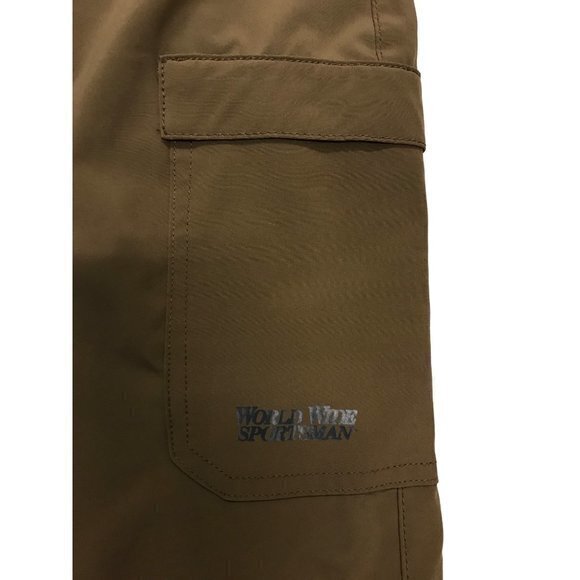 World‎ Wide Sportsman Mens Size 44 Brown Light Weight Cargo Shorts - Picture 2 of 5